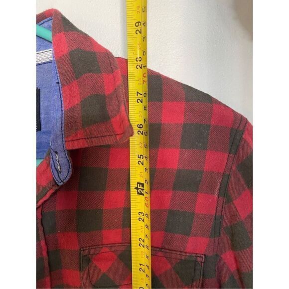 Men’s Dukes Bark Black And Red Button Down Top Size Small 100 Percent Cotton - Picture 4 of 6